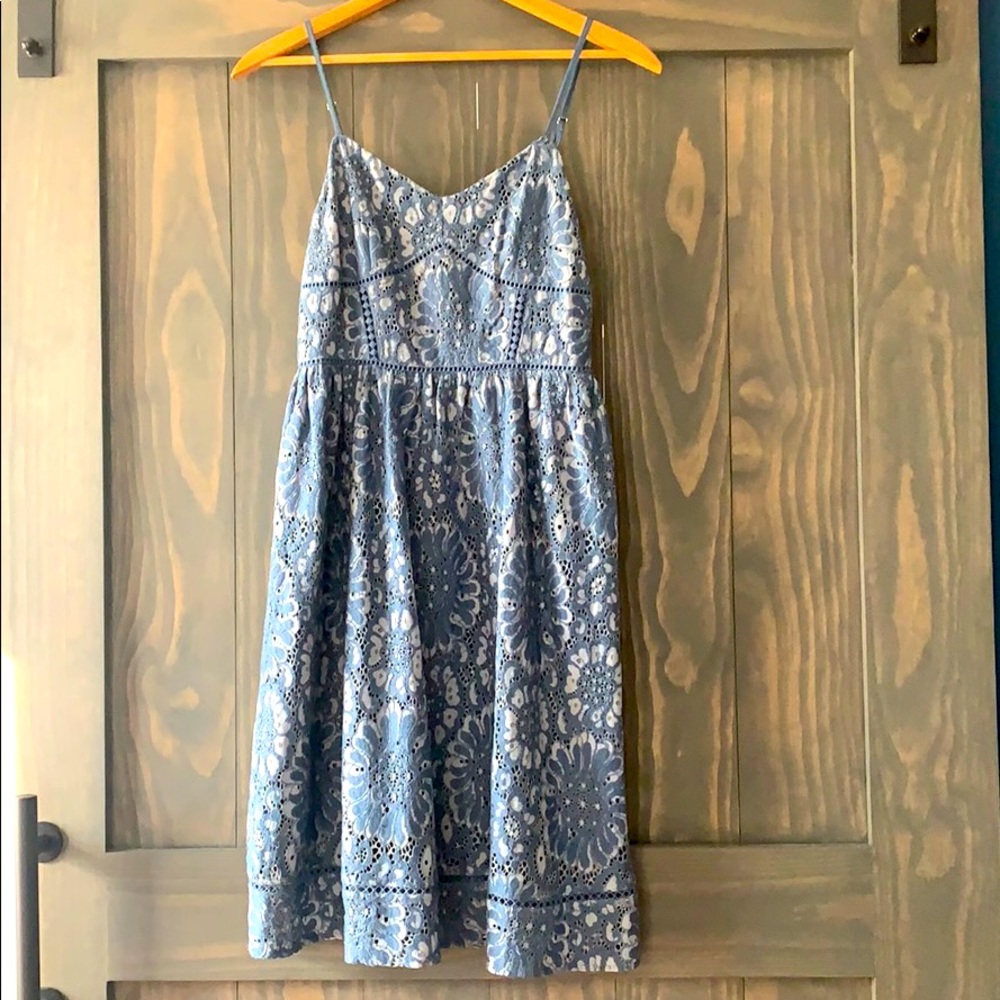 NWOT Loft Lace Midi Dress